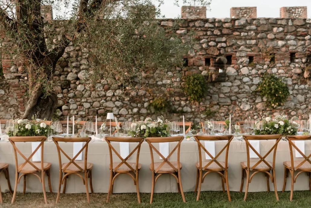Rocca di Lonato cena matrimonio 01 Cena Matrimonio alla Rocca di Lonato