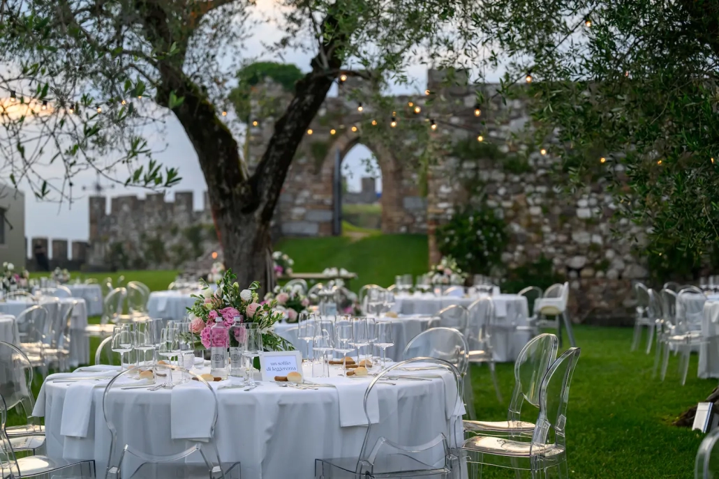 Rocca di Lonato cena matrimonio 02