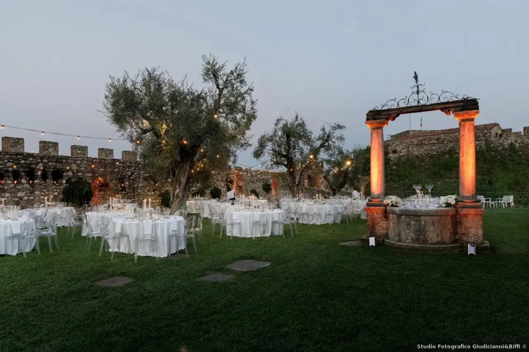 Rocca di Lonato cena matrimonio 20